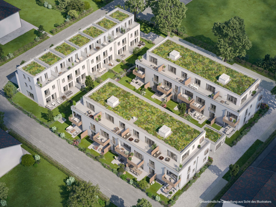 In Bau: 3-Zimmer-EG-Wohnung mit schönem Garten in Stephanskirchen, 83071 Stephanskirchen, Erdgeschosswohnung